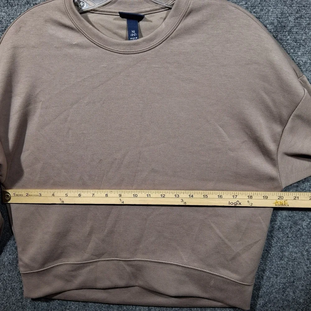 Scoop crewneck sweatshirt